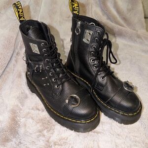 DR MARTENS JADON HARDWARE PIERCING BOOTS